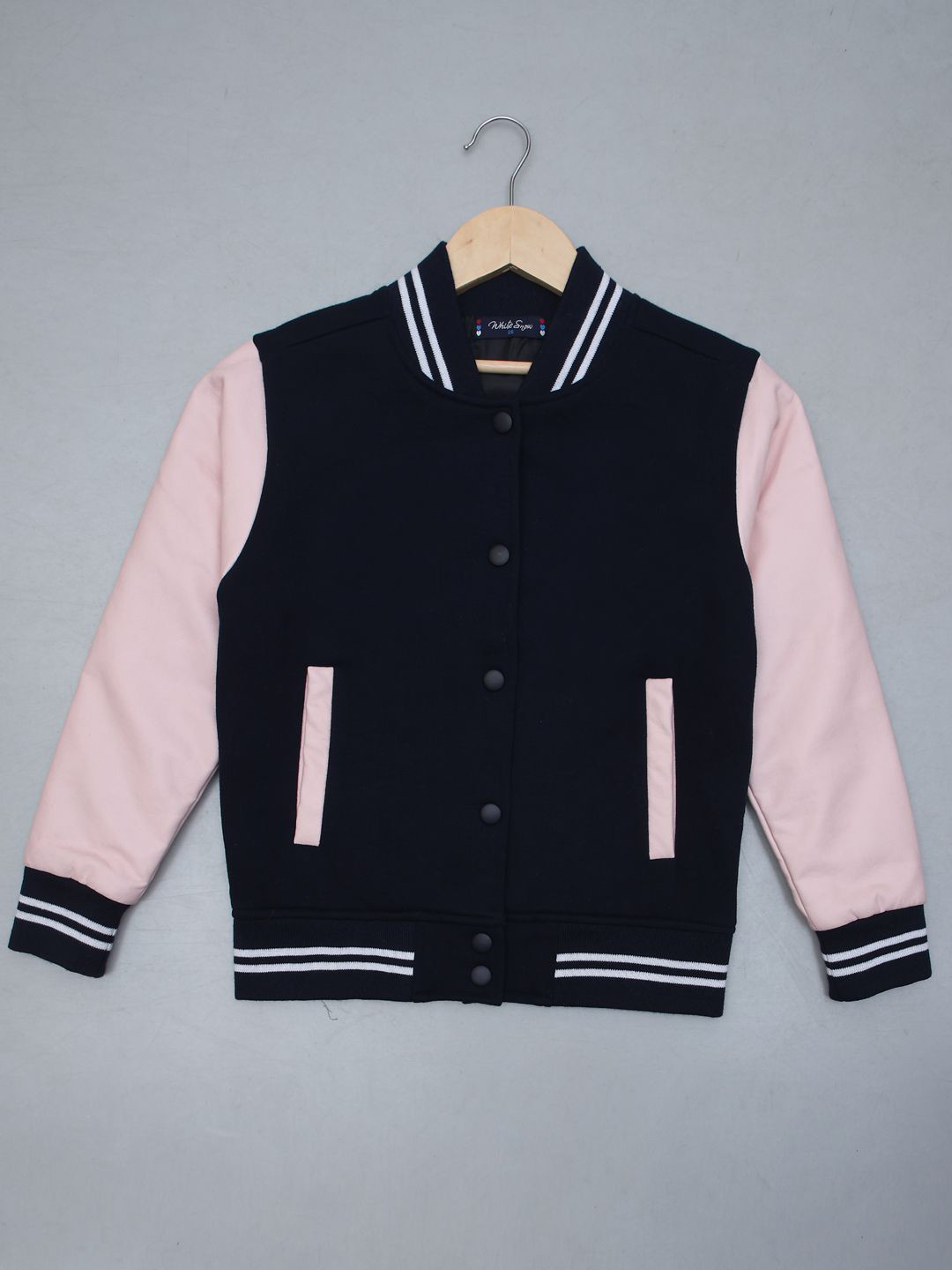 White Snow Girls Long Sleeves Sweatshirt