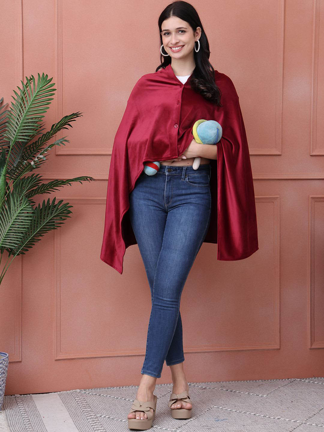 Secret Wish Women Breastfeeding Nursing Cover