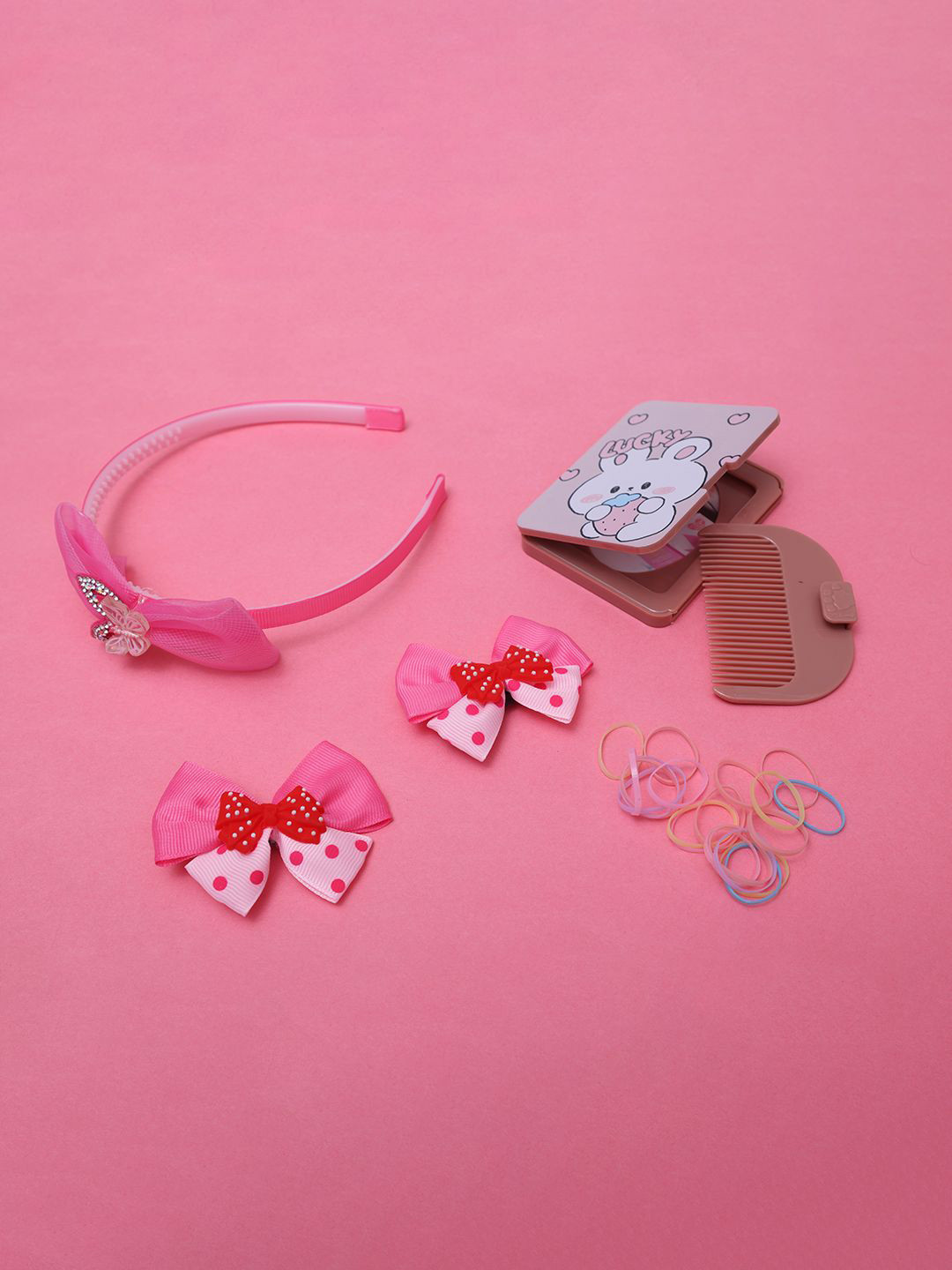 ilearnngrow Unisex Kids Bow Accessories Set Hairband