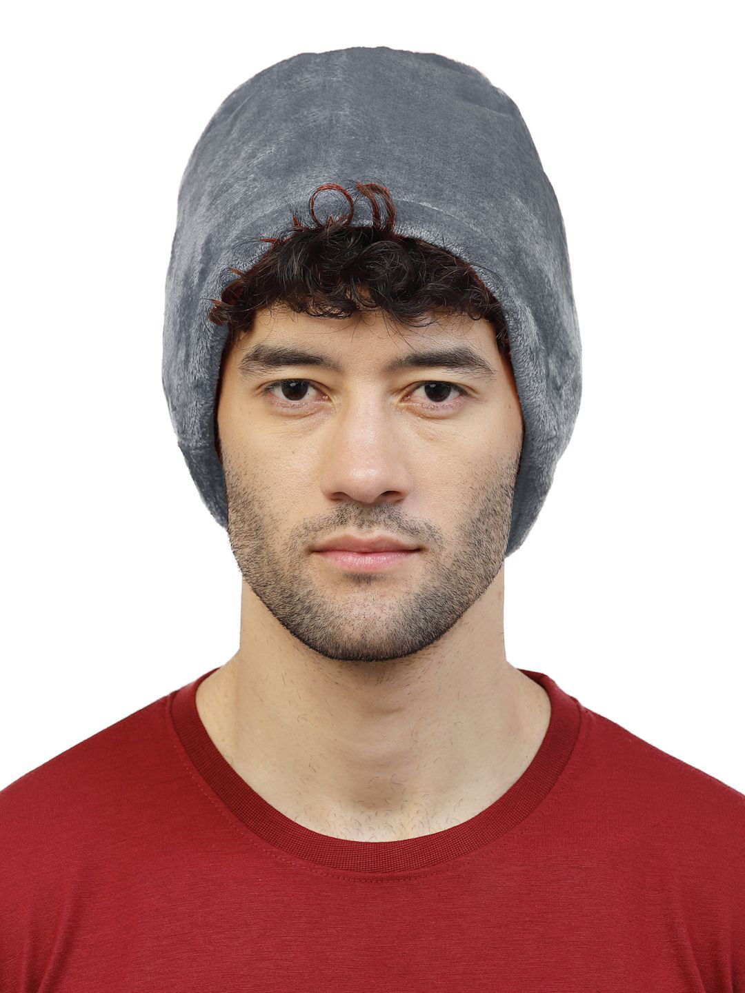 KLOTTHE Men Set Of 2 Woolen Beanie Caps