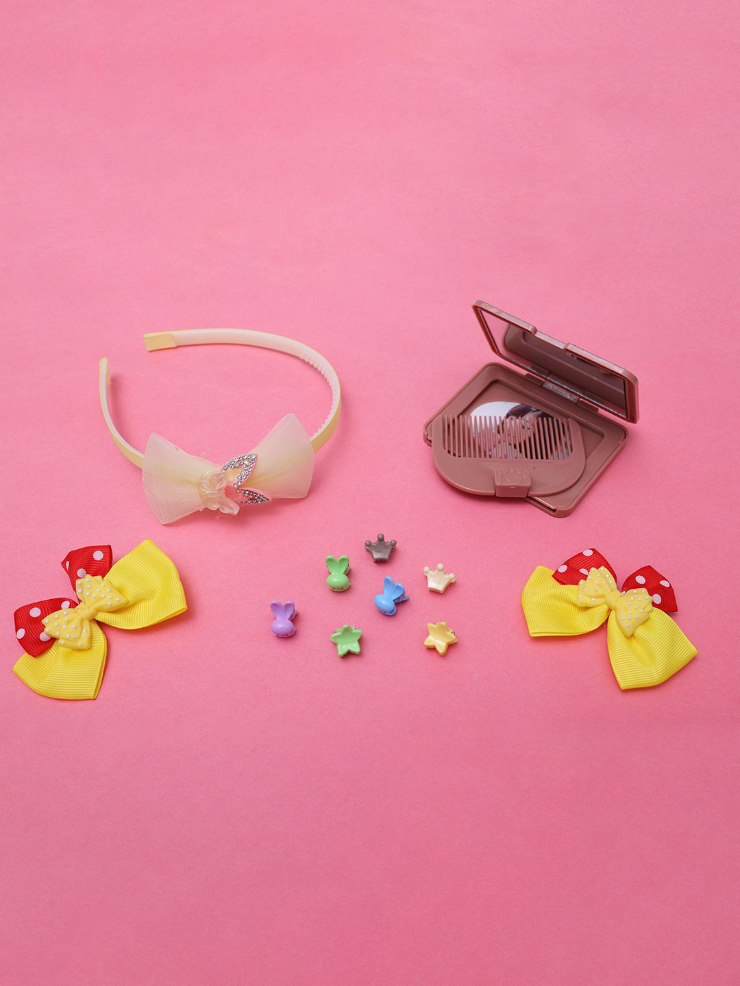 ilearnngrow Girls Bow Hairband Hair Accessories Set
