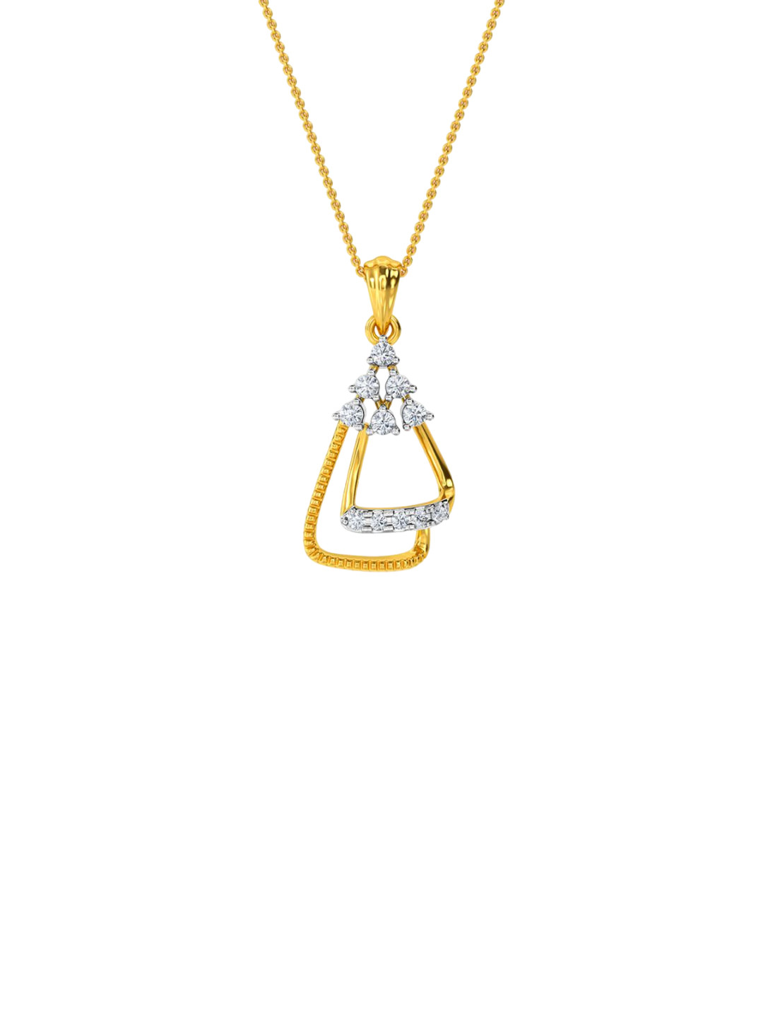 KISNA DIAMOND AND GOLD JEWELLERY Women 14KT Kaelan Pendant