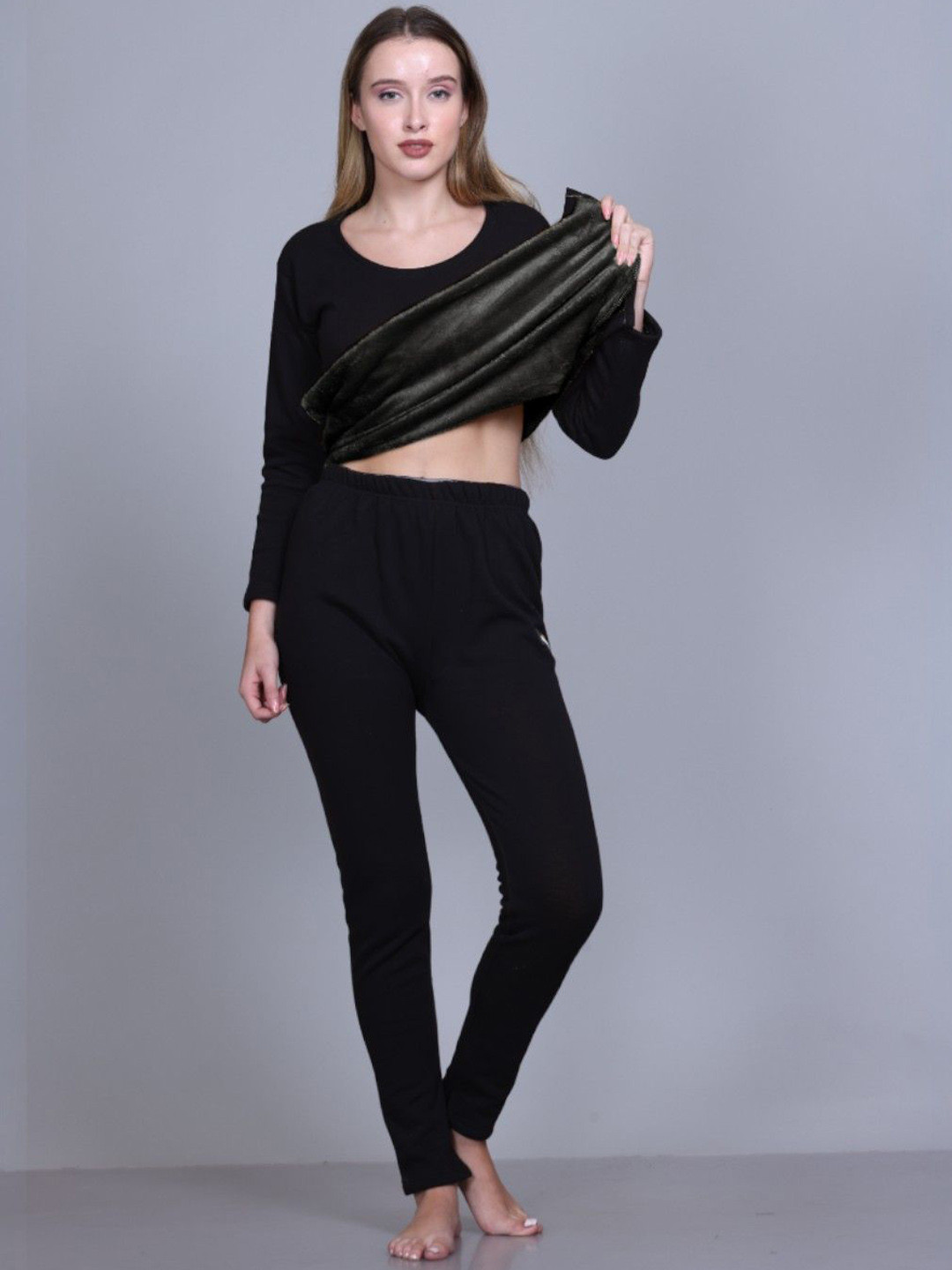 TFA THE FASHION ADDICTION Women Ooshin Basic Cotton Thermal Set