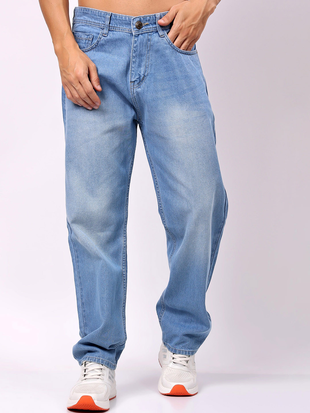 London Hills Men Mid-Rise Relaxed Fit Stretchable Jeans