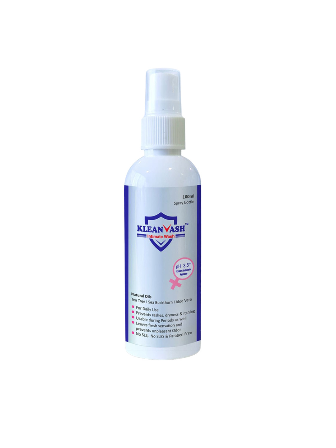 Passion Indulge Kleanvash Intimate Wash with Aloevera & Tea Tree - 100 ml