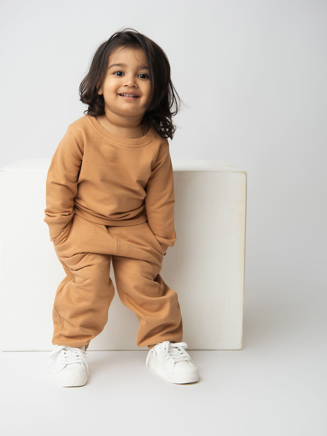 COT & CANDY Kids Organic Cotton Pullover Sweatshirt