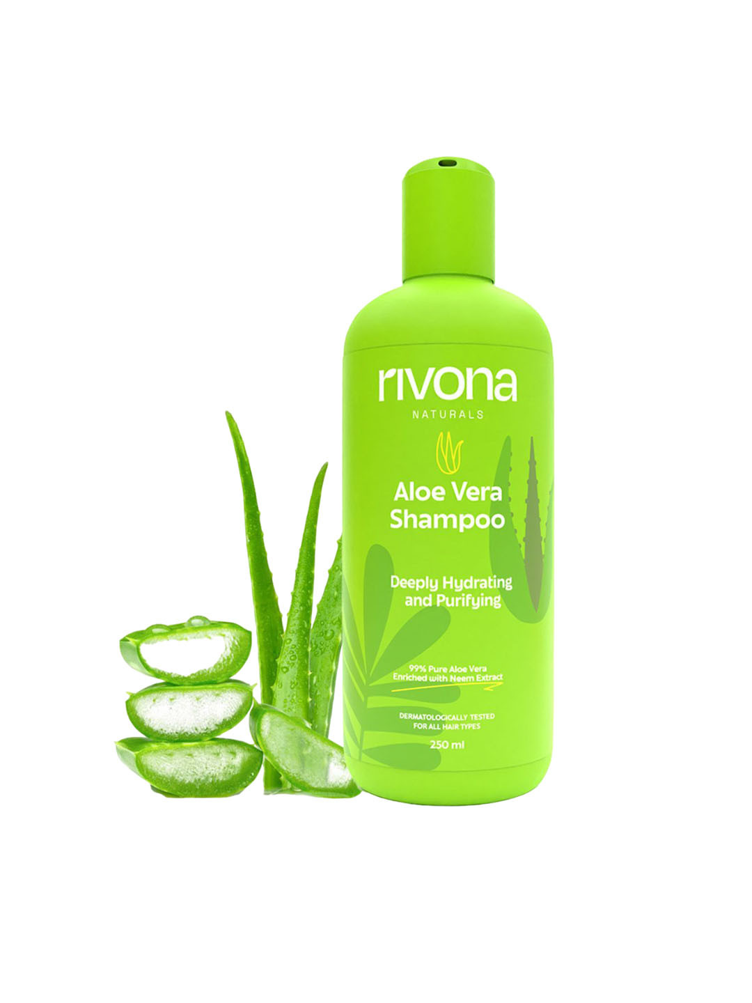 Rivona Naturals Deeply Hydrating & Purifying Aloe Vera Shampoo- 250 ml