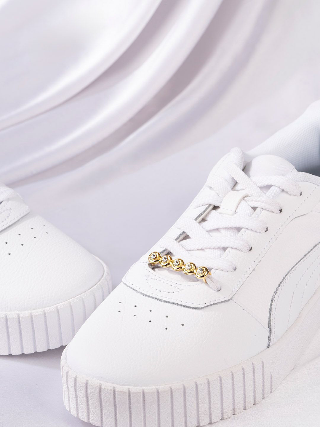 JOKER & WITCH Kick Glimmer Stone Studded Shoe Charm Jibbitz