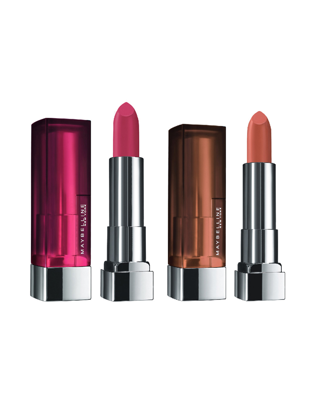 Maybelline New York Set of 2 Color Sensational Creamy Matte Lipstick