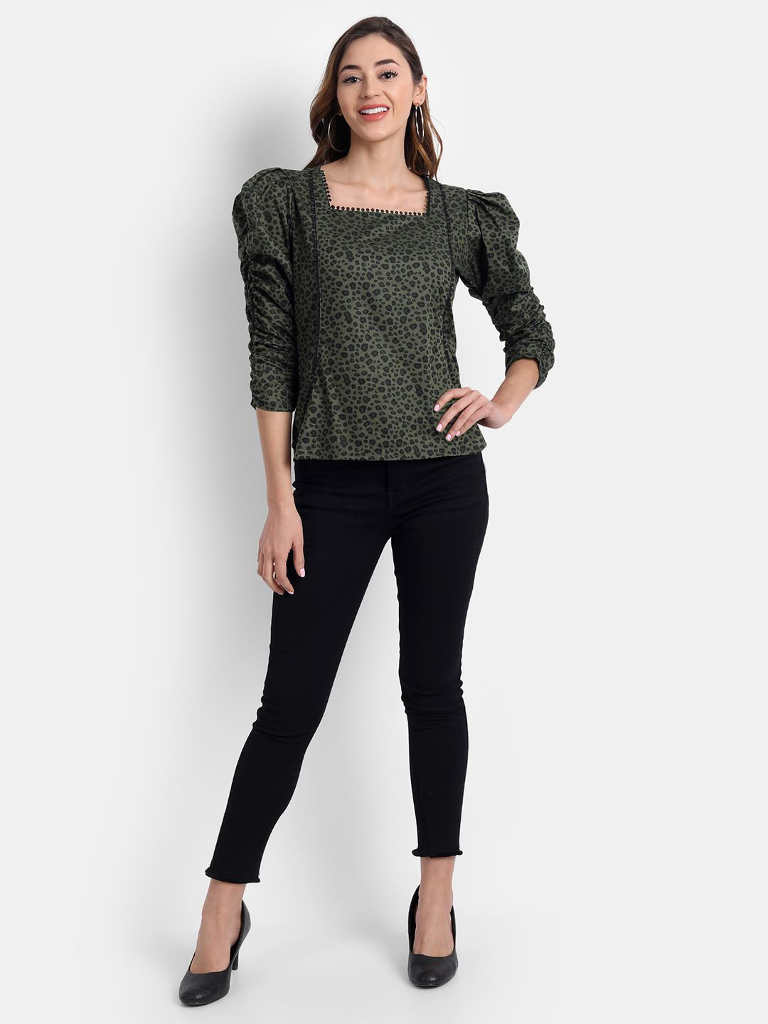 SAHASIKA Women Animal Print Top