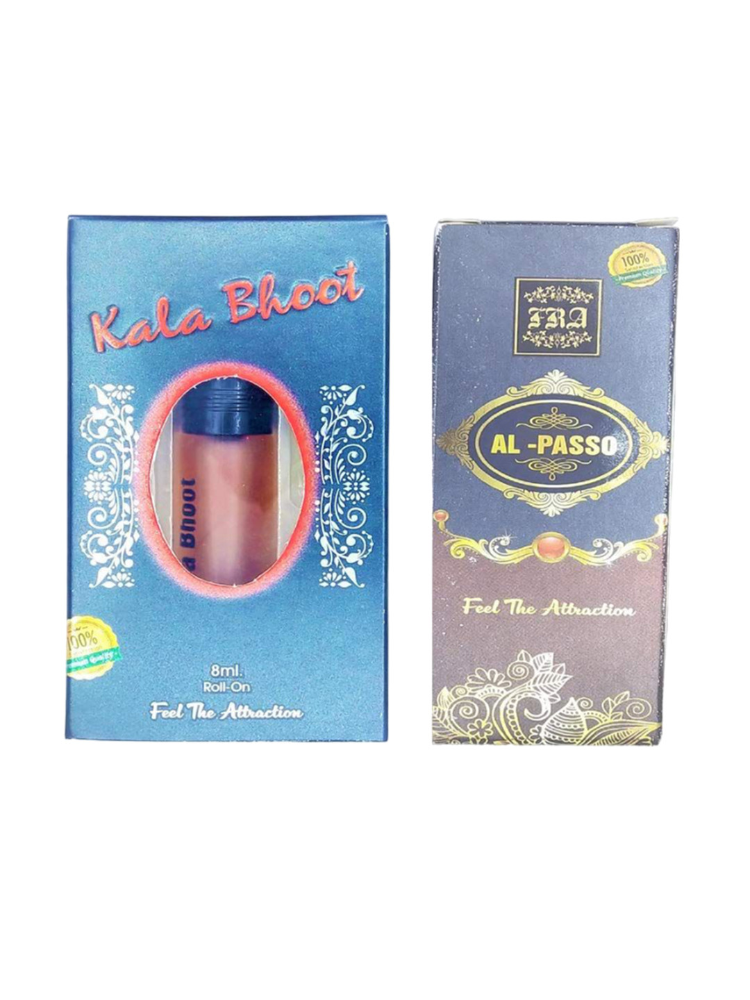 RAVIOUR LIFESTYLE Set Of 2 Al Passo & Kala Bhoot Roll On Attar - 8 ml Each