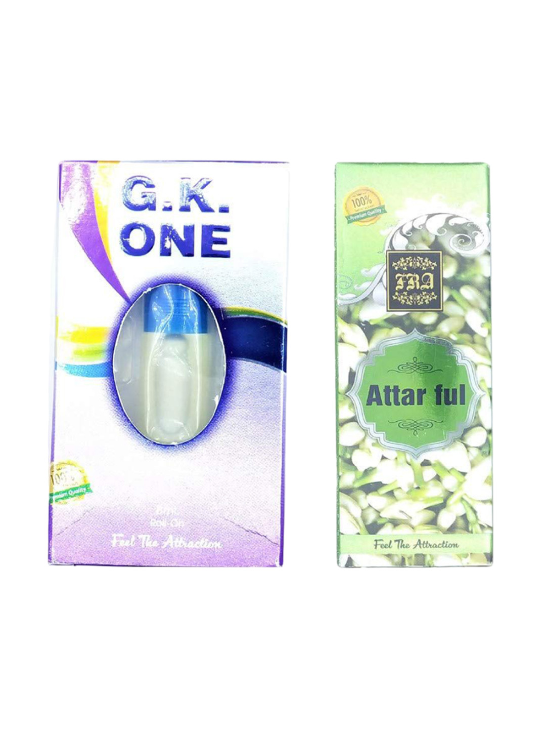 RAVIOUR LIFESTYLE Feel The Attraction Set Of 2 G.K One & Attar Ful Attar - 8ml Each