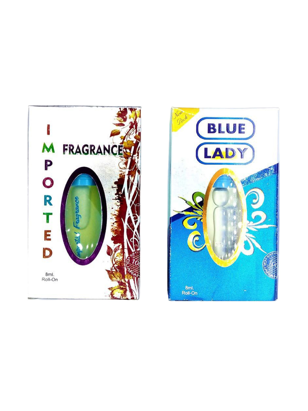 RAVIOUR LIFESTYLE Feel The Attraction Set Of 2 Blue Lady & Sultan Attar - 8 ml Each
