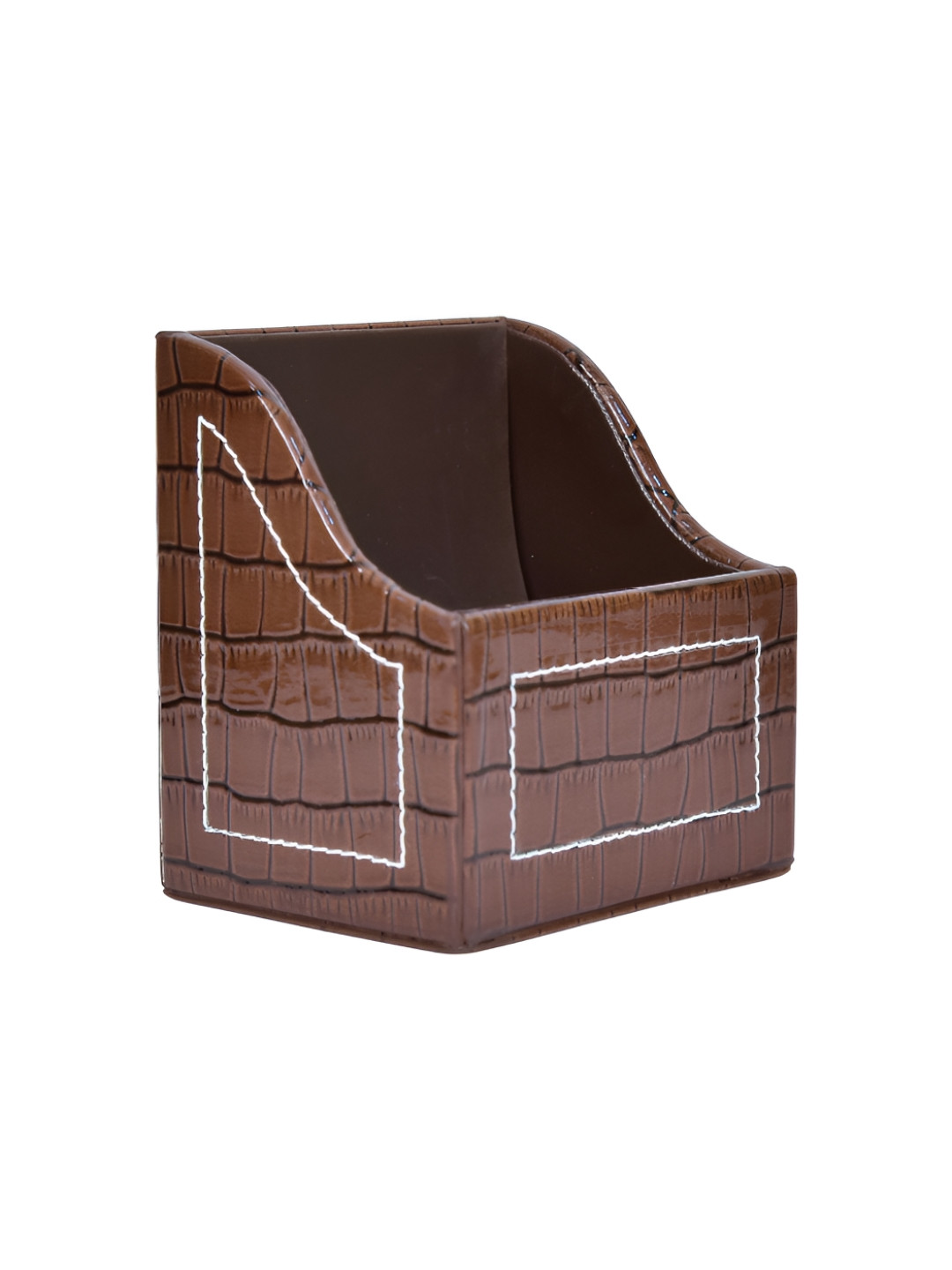 Premsons Brown Desk Organiser