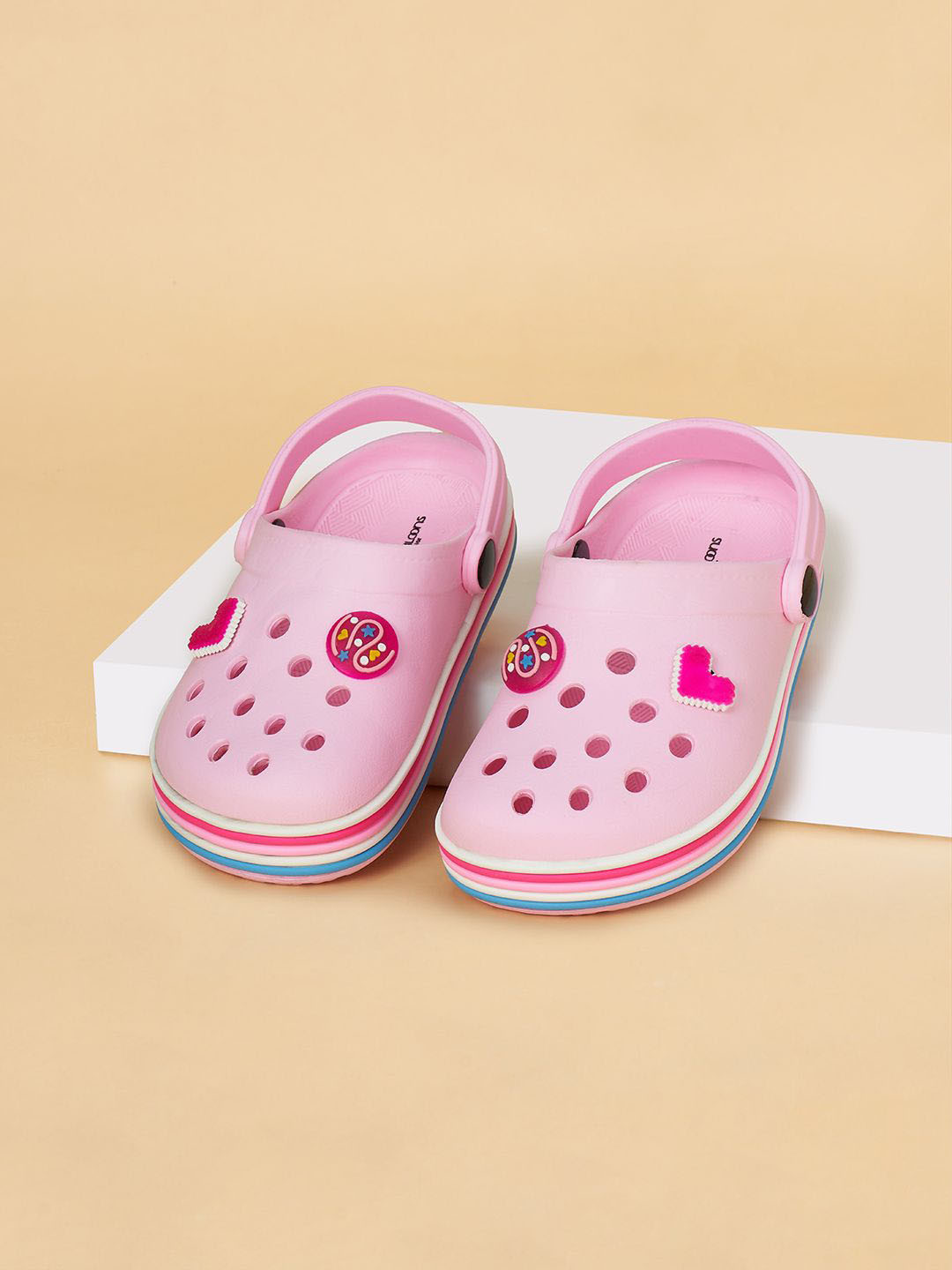 Pantaloons Junior Girls Printed Clogs Casual Shoes