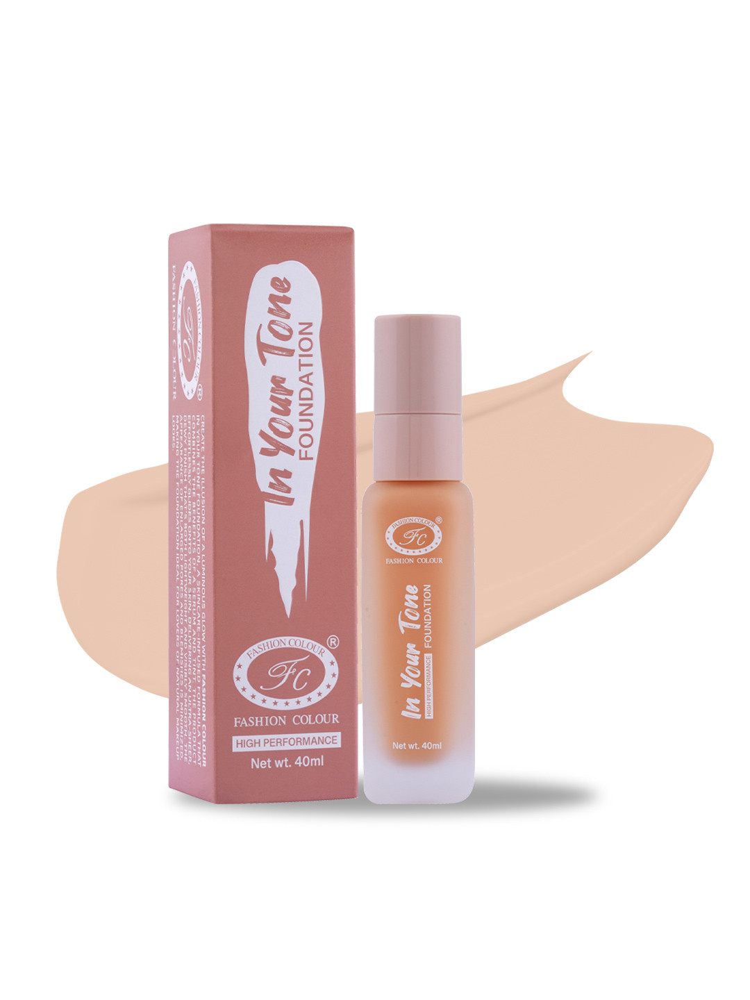 Fashion Colour In Your Tone High Performance Foundation 40ml - Honey Bisque - 02