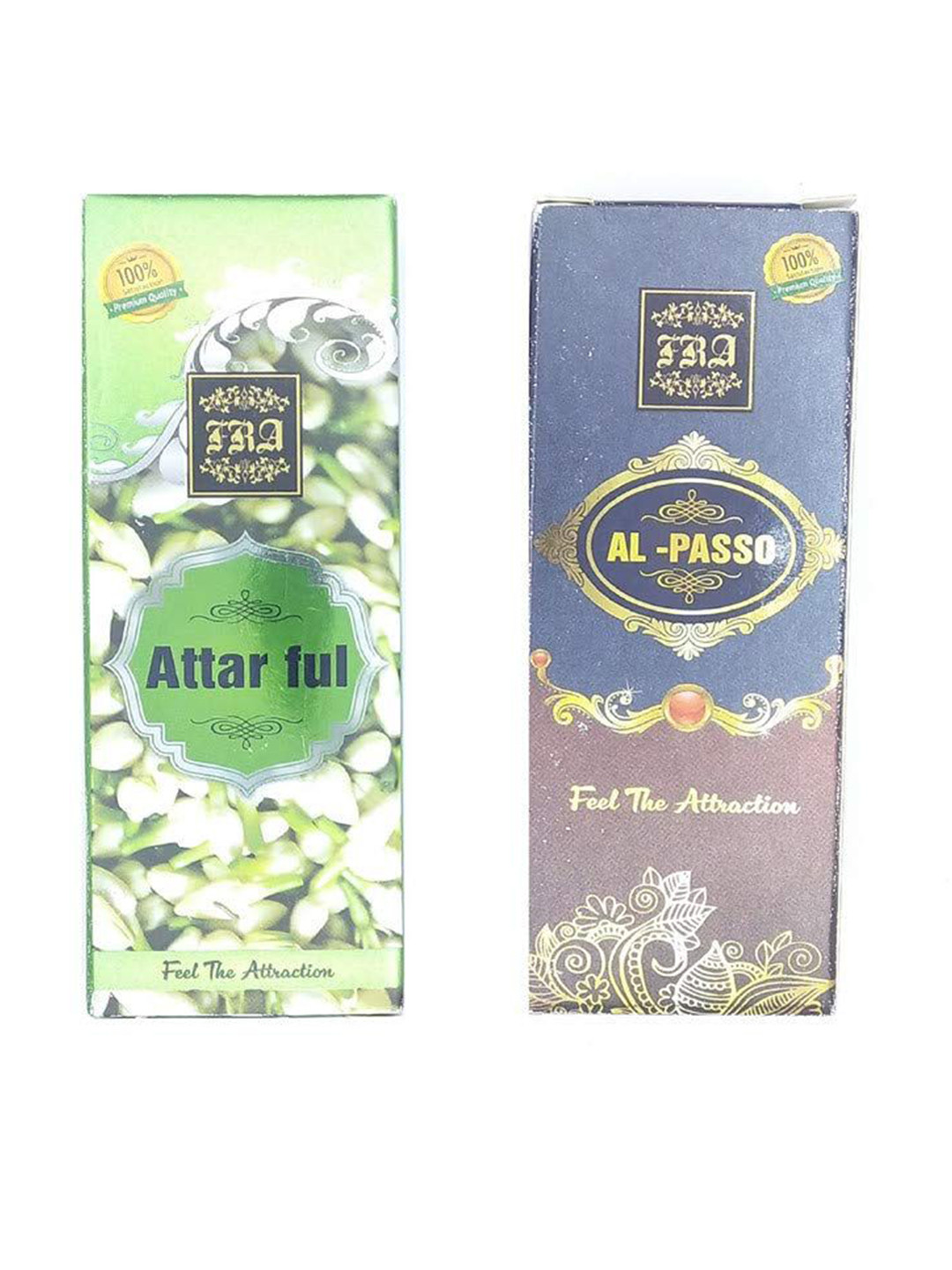 RAVIOUR LIFESTYLE Feel The Attraction Set Of 2 Attar Full & Al Passo Attar - 8 ml Each