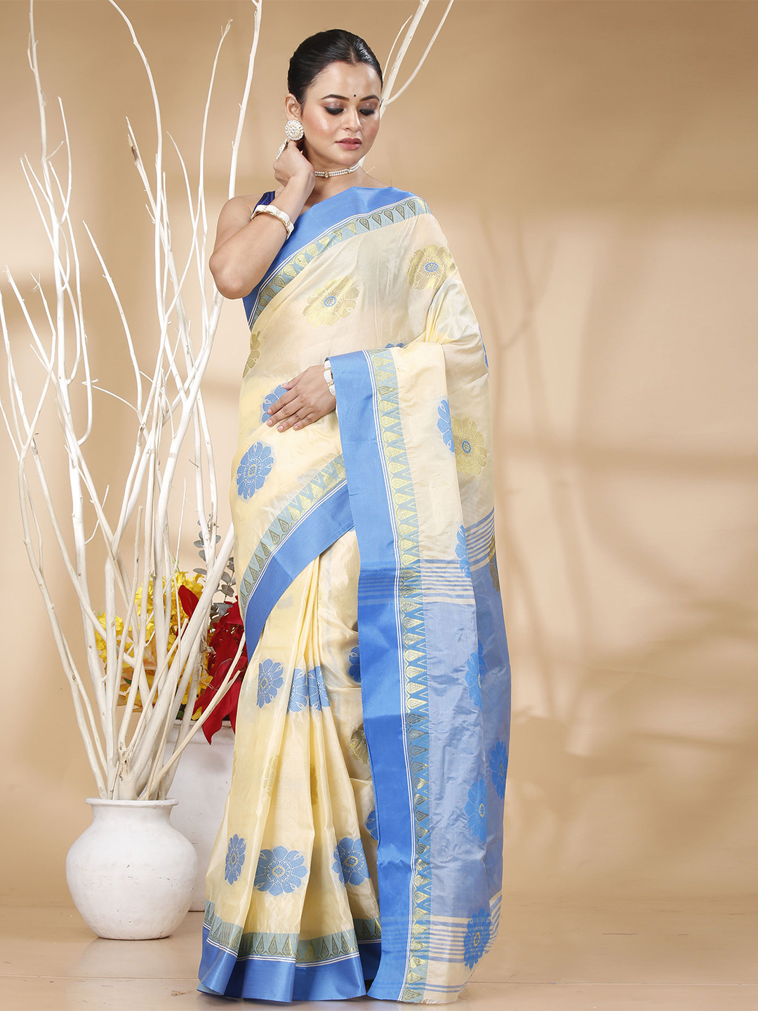 Ruuprekha Woven Design  Tussar Saree