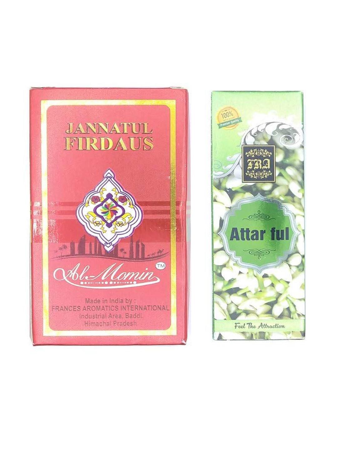 RAVIOUR LIFESTYLE Set Of 2 Attar Full & Jannat Ul Firdous Attar - 8 ml each