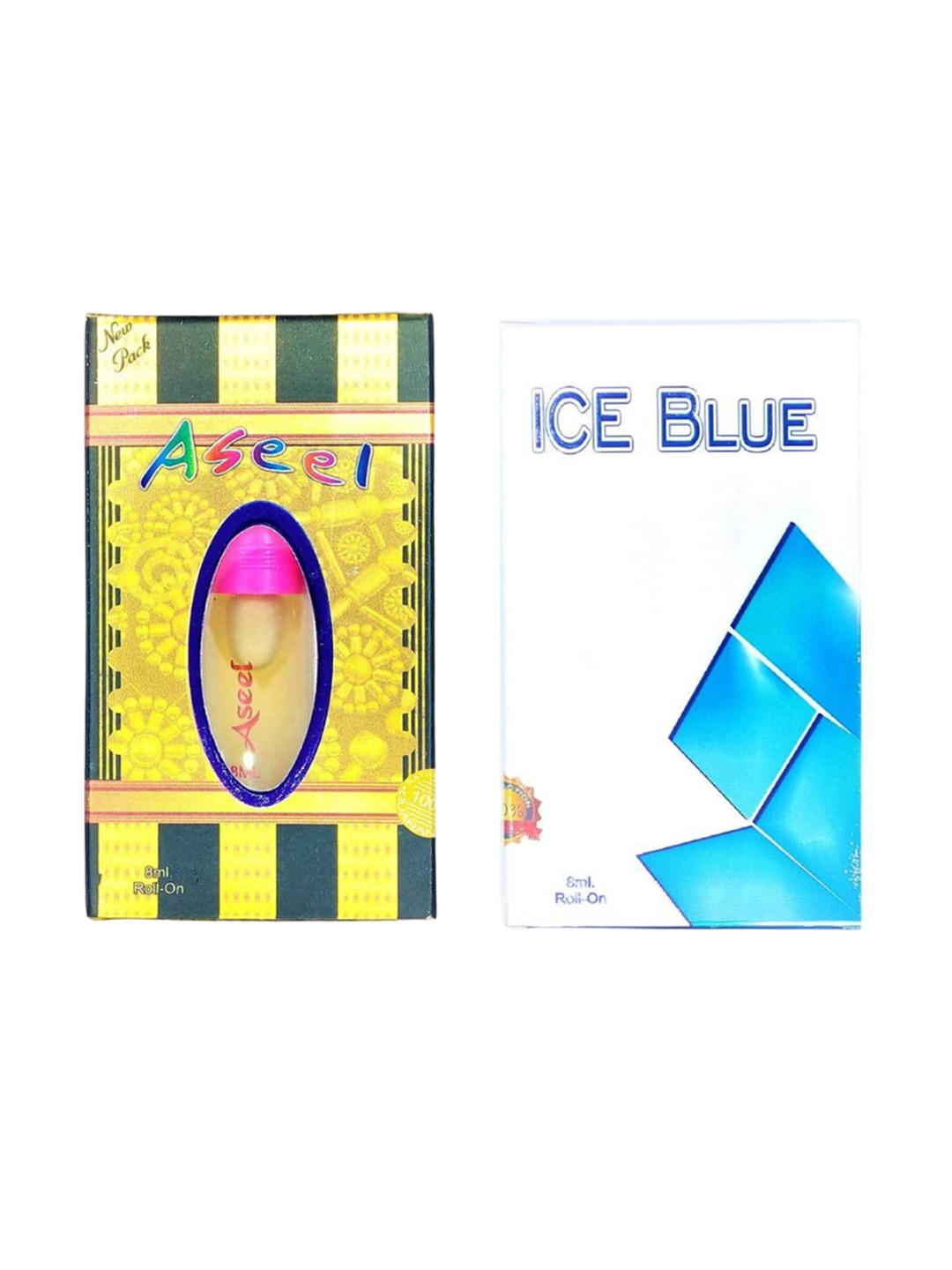 RAVIOUR LIFESTYLE Set Of 2 Aseel & Ice Blue Attar - 8ml Each
