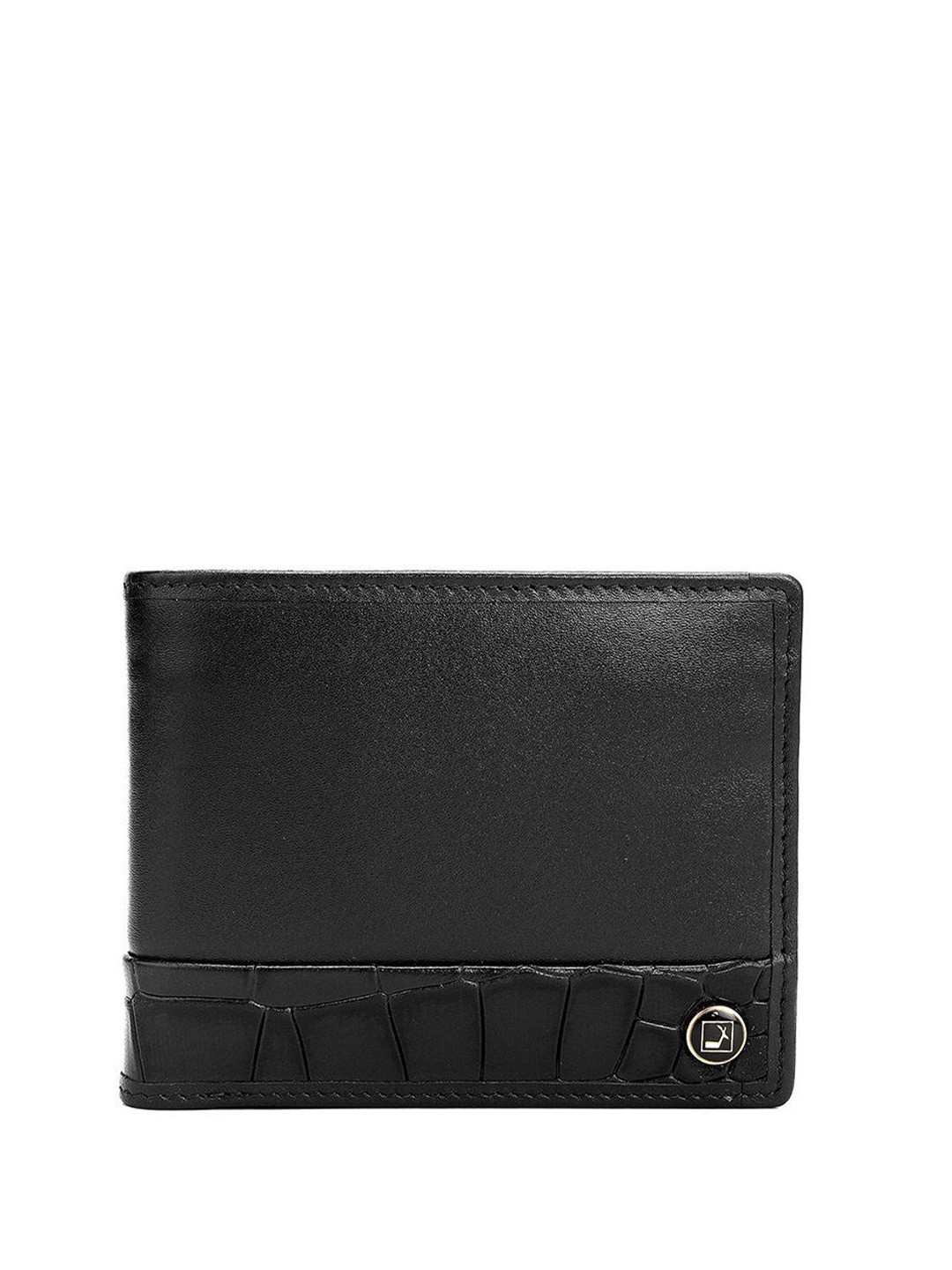 Da Milano Men Leather Two Fold Wallet