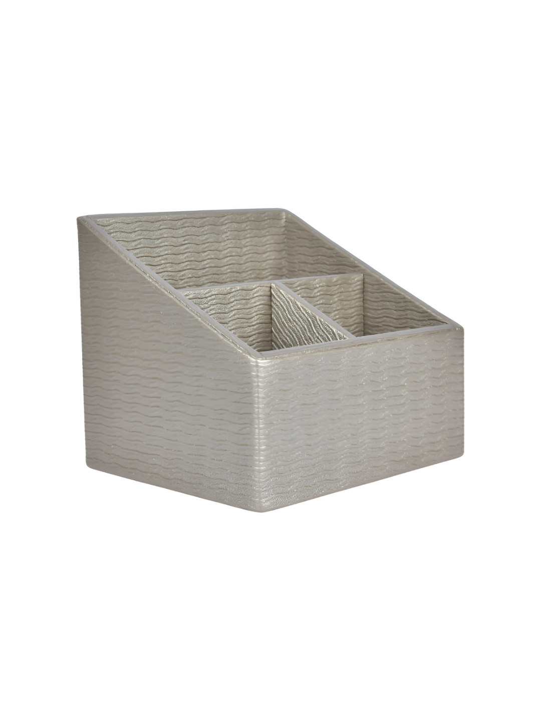 Premsons Silver-Toned Desk Organiser