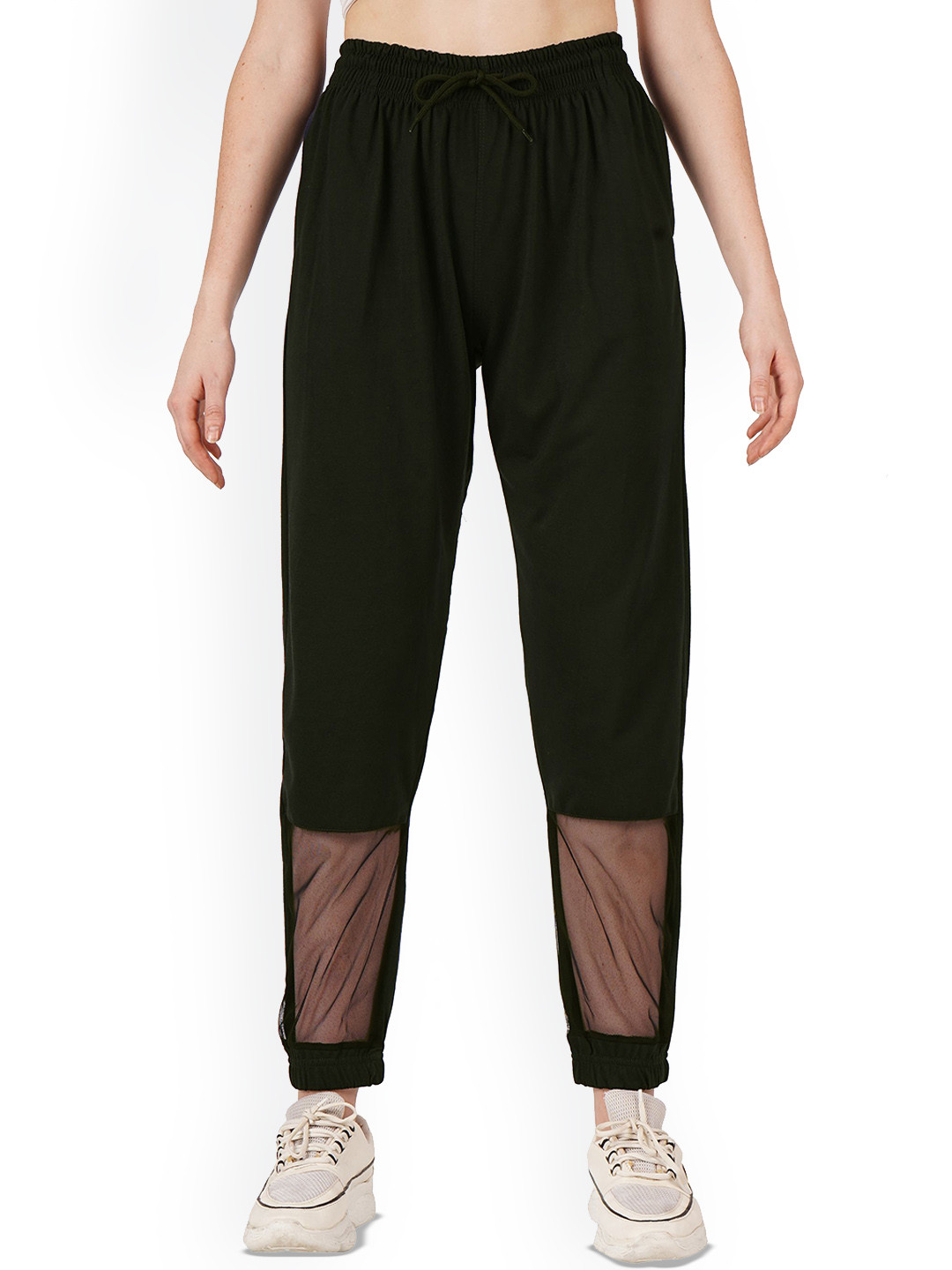 Fashionable Women Mid-Rise Joggers Track Pants