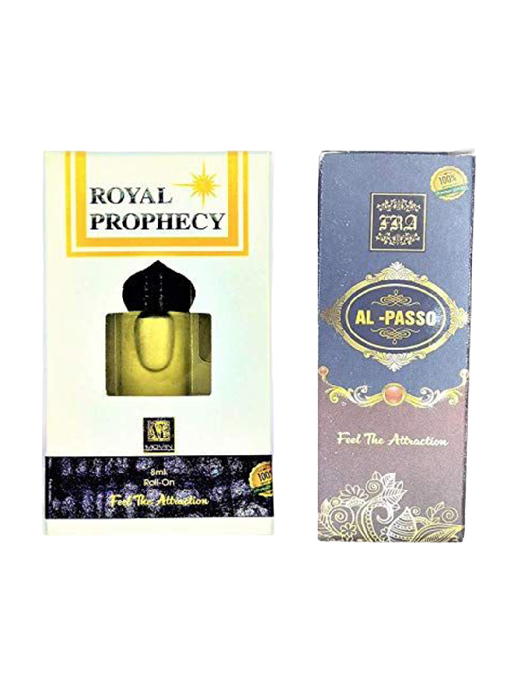 RAVIOUR LIFESTYLE Set Of 2 Royal Prophecy & Al Passo Attar - 8ml Each