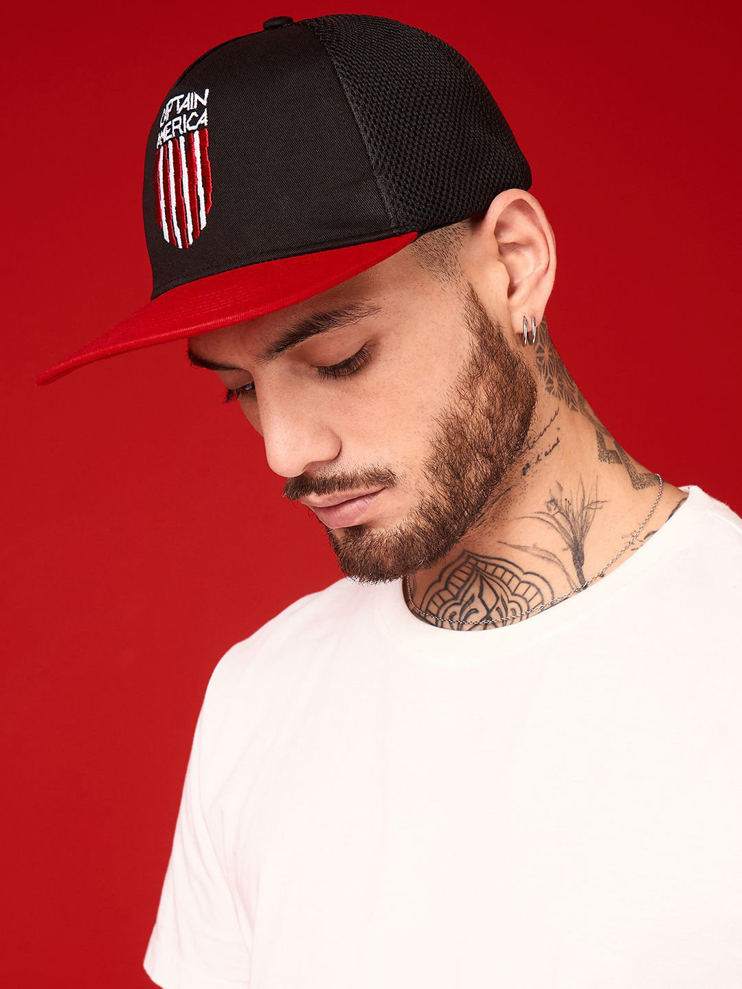 MARVEL STREET Men Colourblocked Baseball Cap