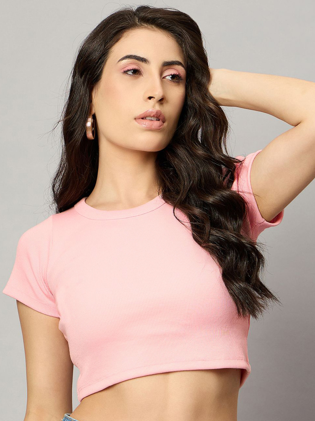 Nun Blouson Crop Top