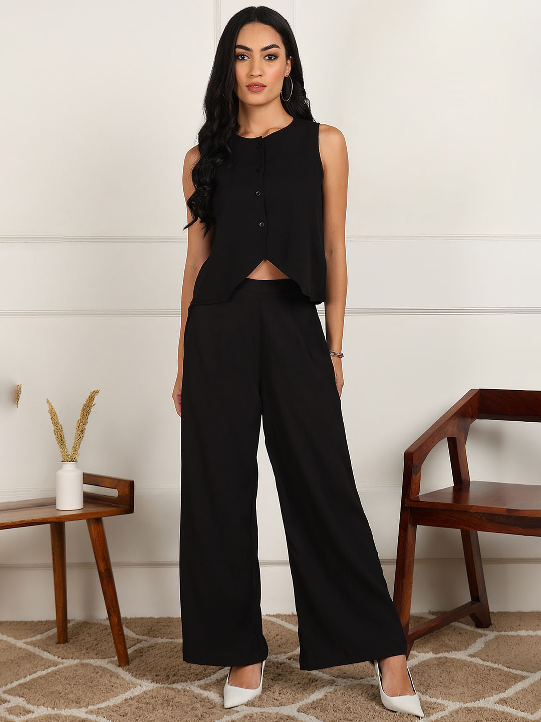 Murcia Round Neck Waistcoat & Trouser