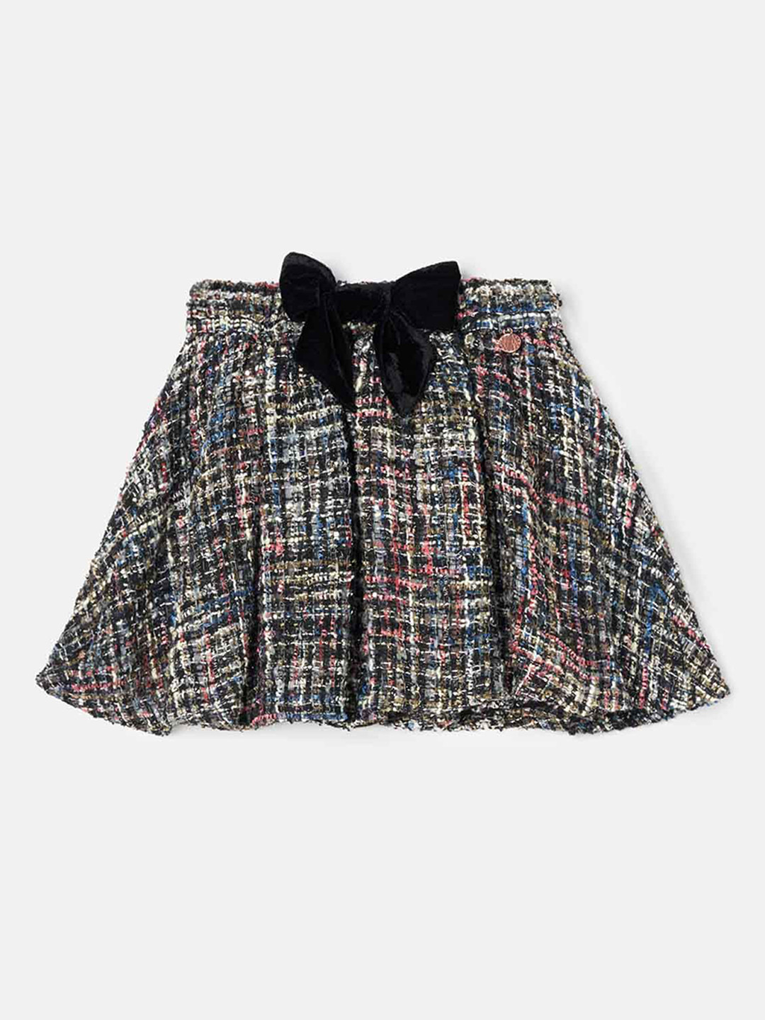 Angel & Rocket Girls Printed  Flared Above Knee Length Skirt