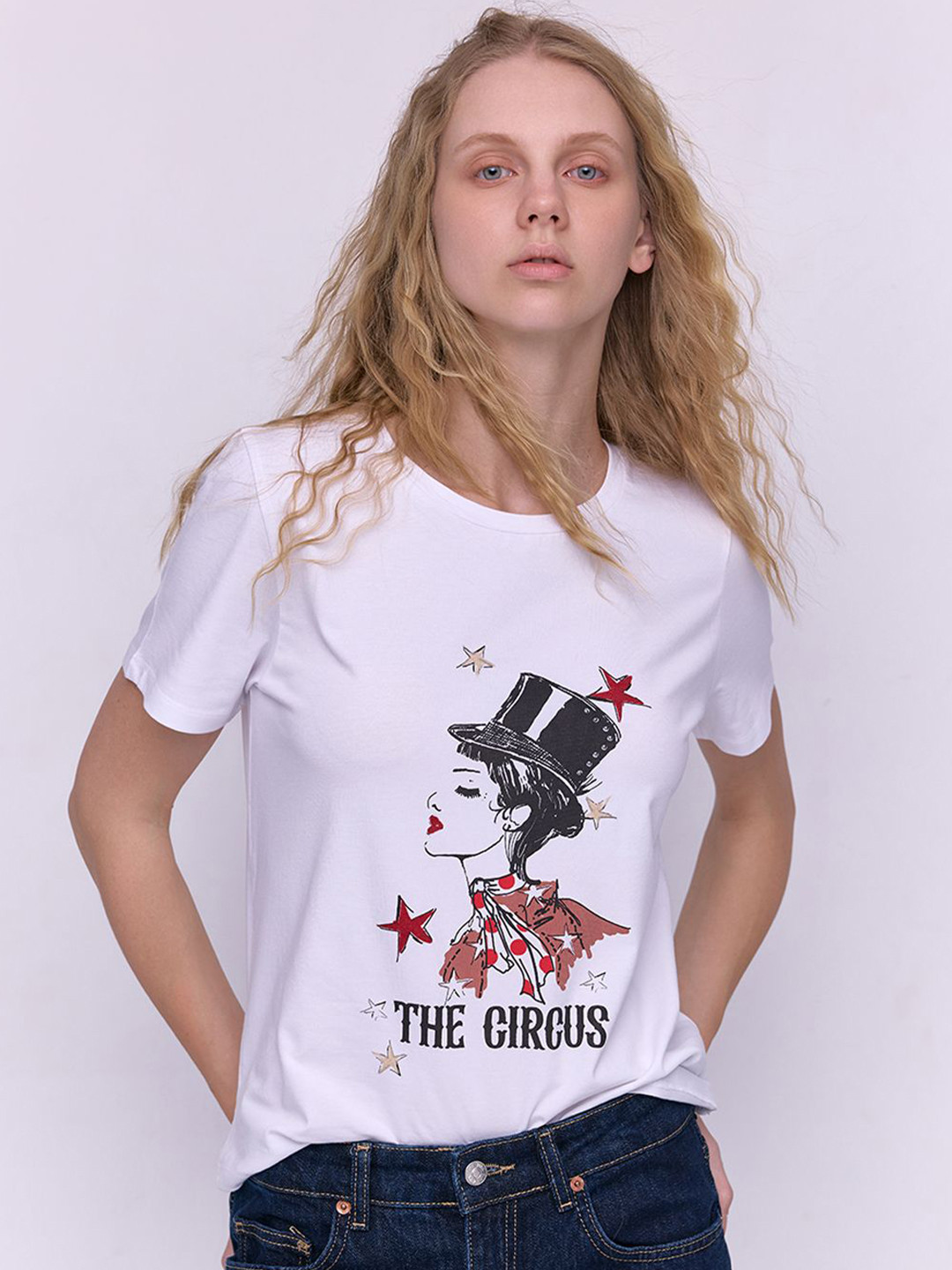 COVER STORY Print Cotton Top