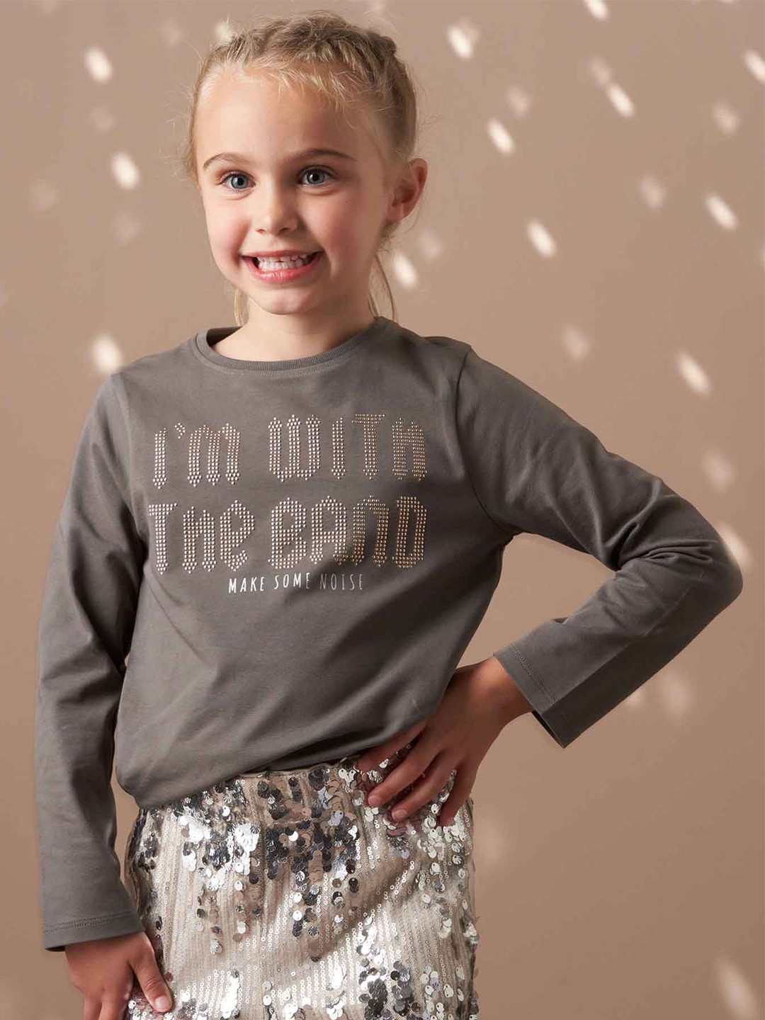 Angel & Rocket Embellished Cotton Top