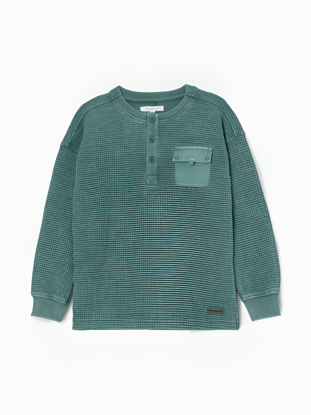 Angel & Rocket Boys Cotton Slim Fit Solid T-shirt