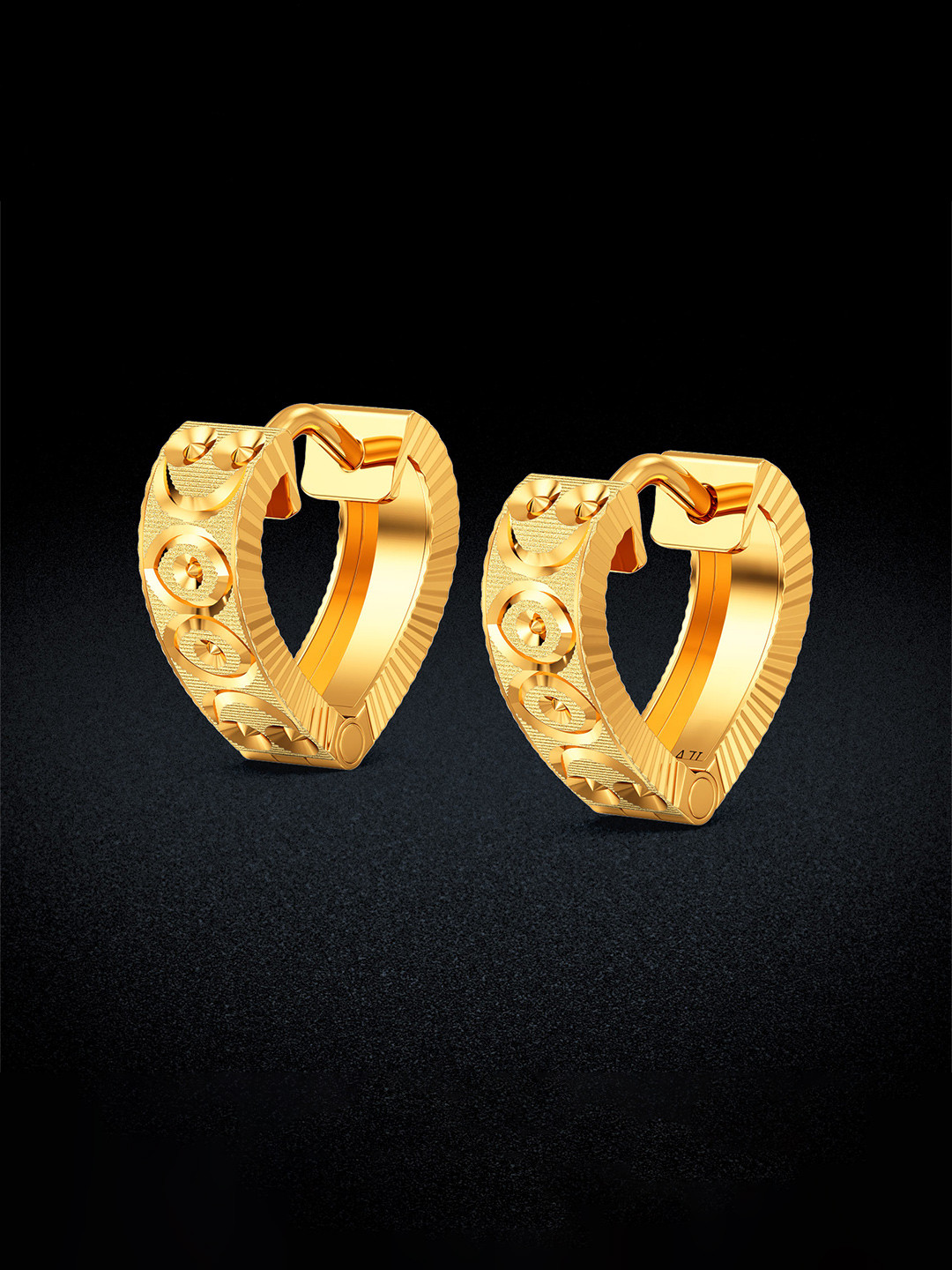 Joyalukkas 18KT Earrings Gold-4.08g