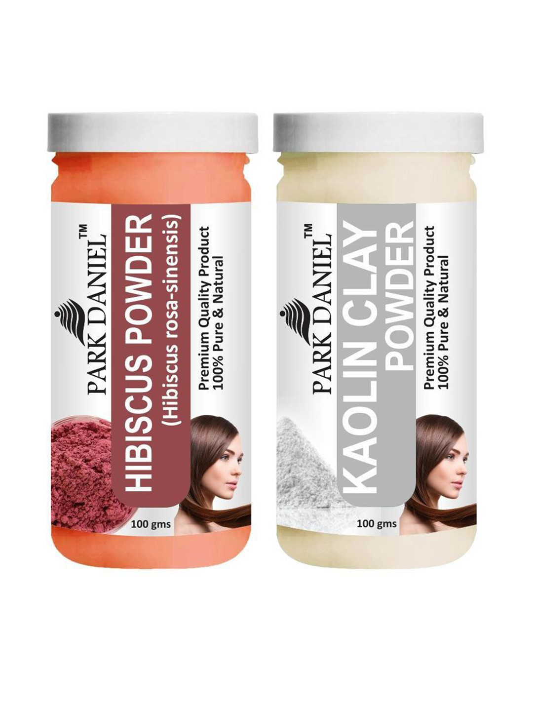 Park Daniel Set Of 2 Hibiscus & Kaolin Clay Powder Mask - 100g Each