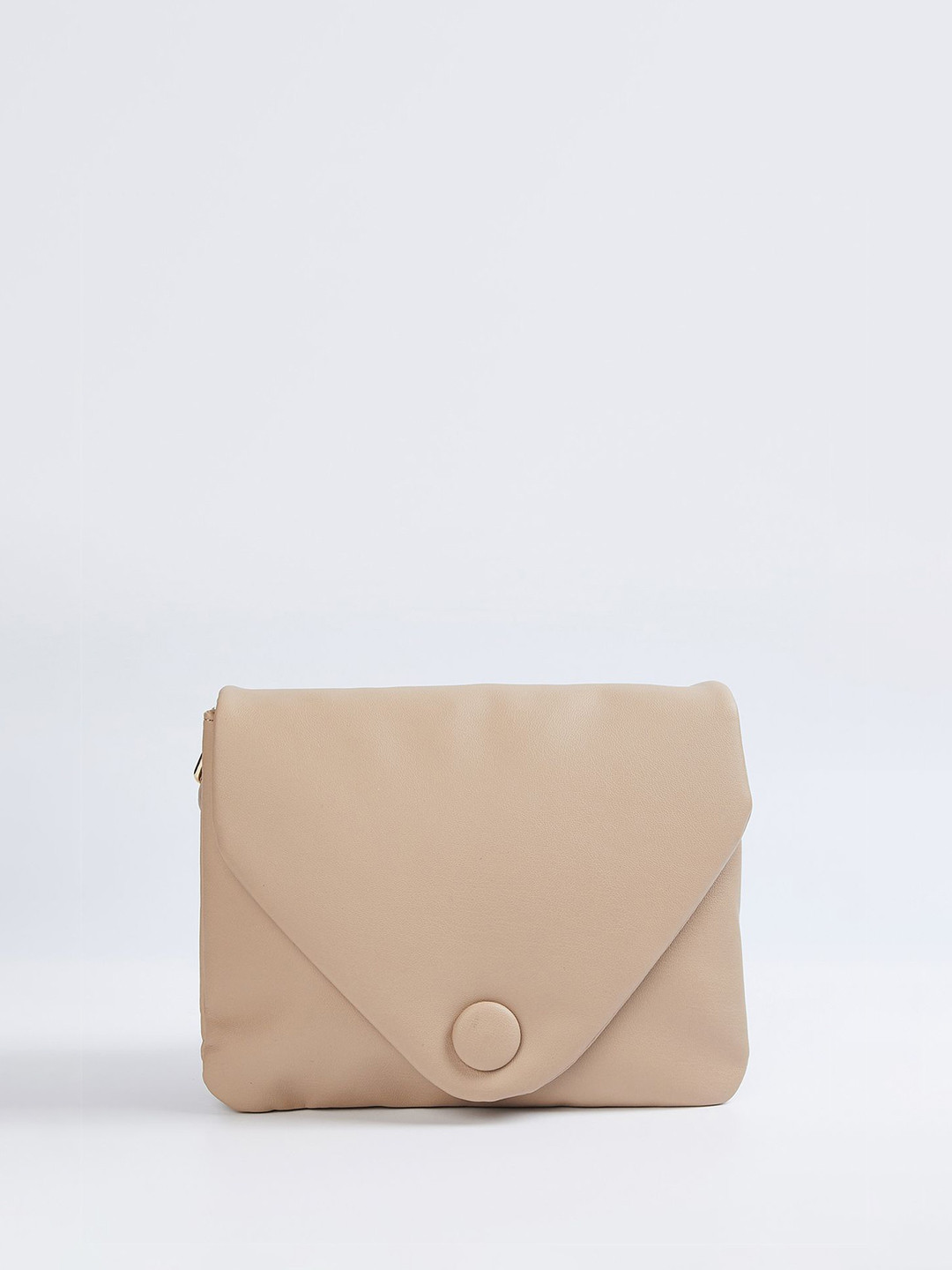 max Women Solid Structured Sling Bag