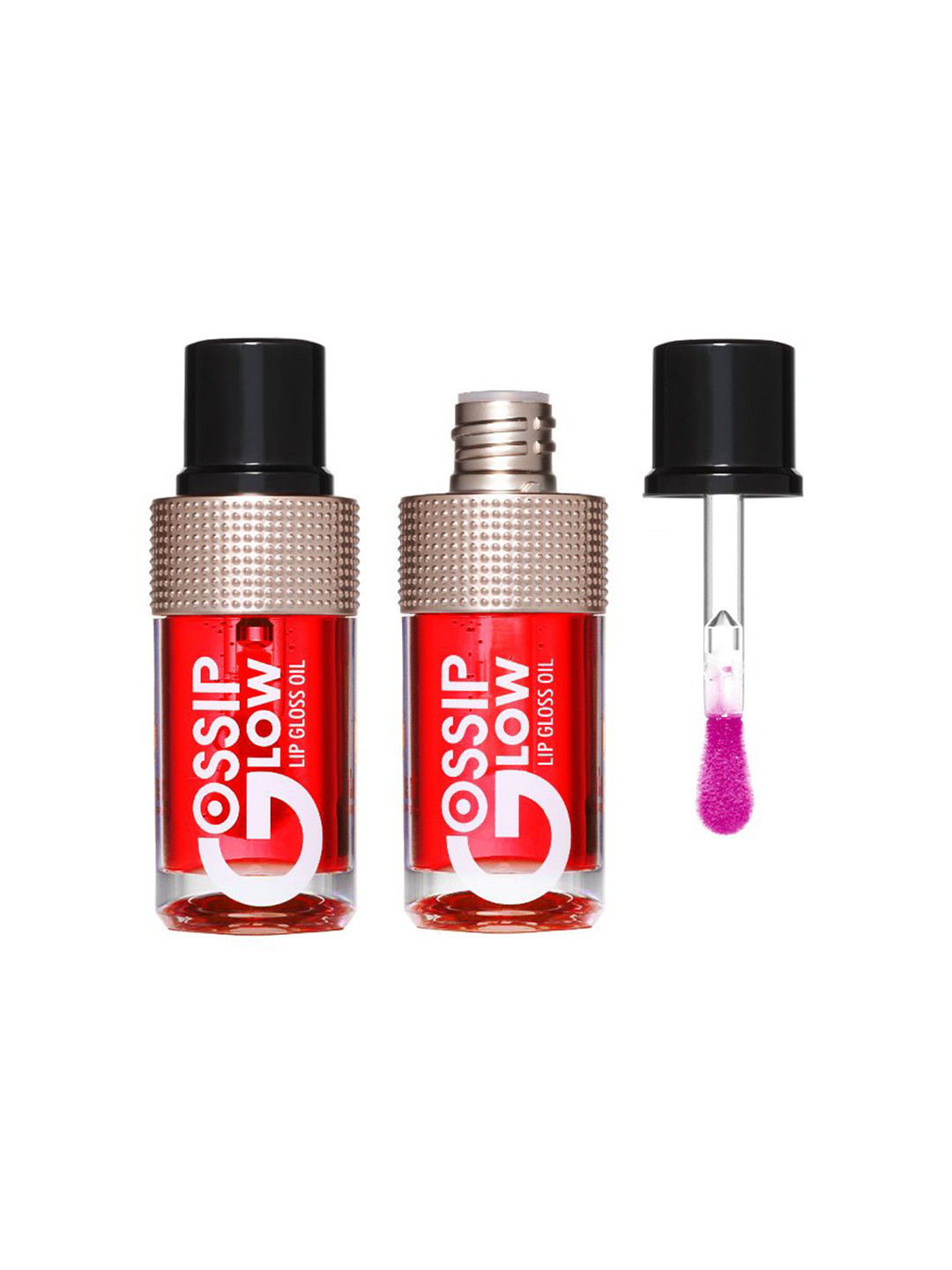 Character Gossip Glow Lip Gloss Oil 5.4g- Ruby Glow - 005