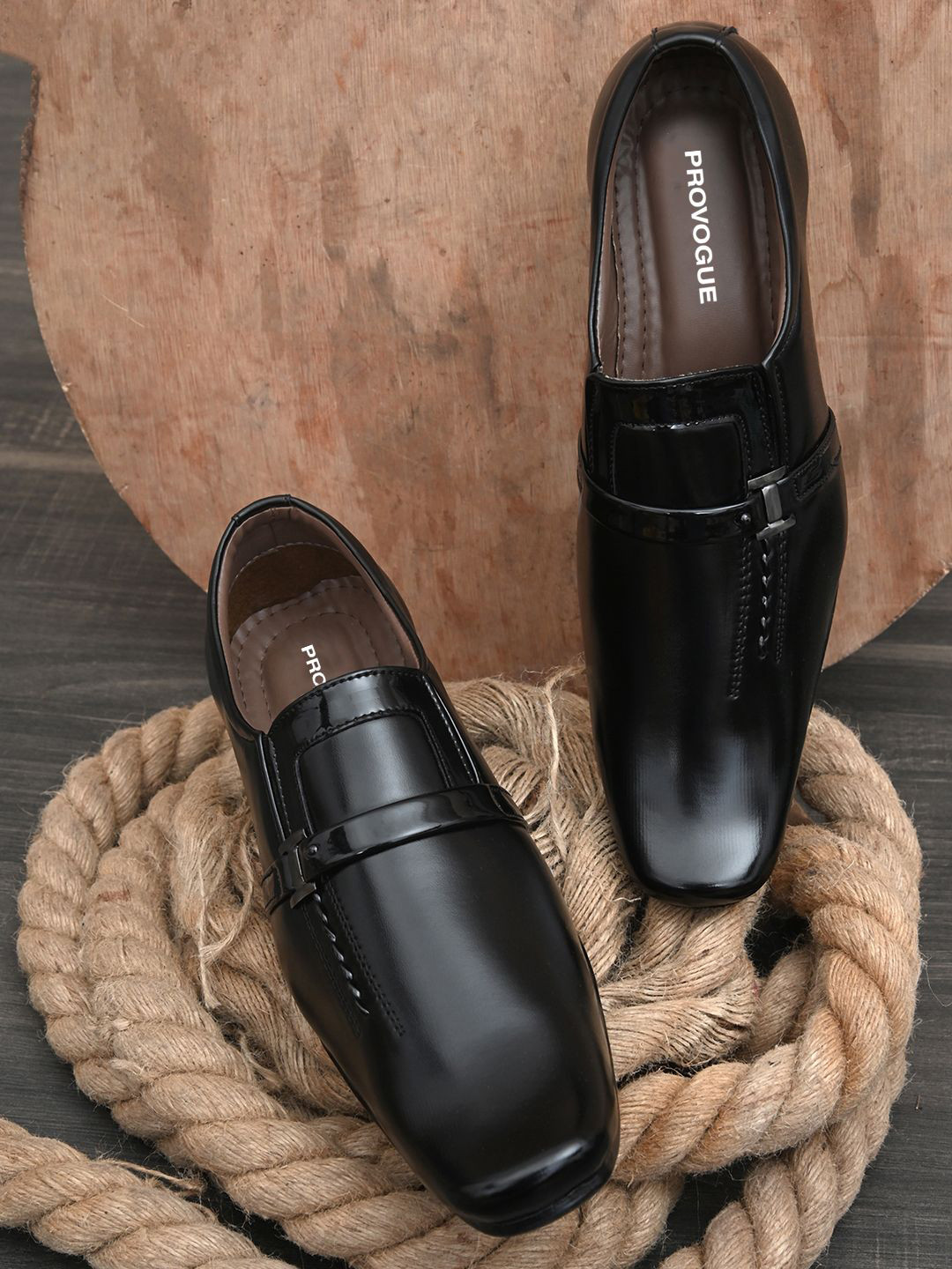 Provogue Men Formal Monk Shoes