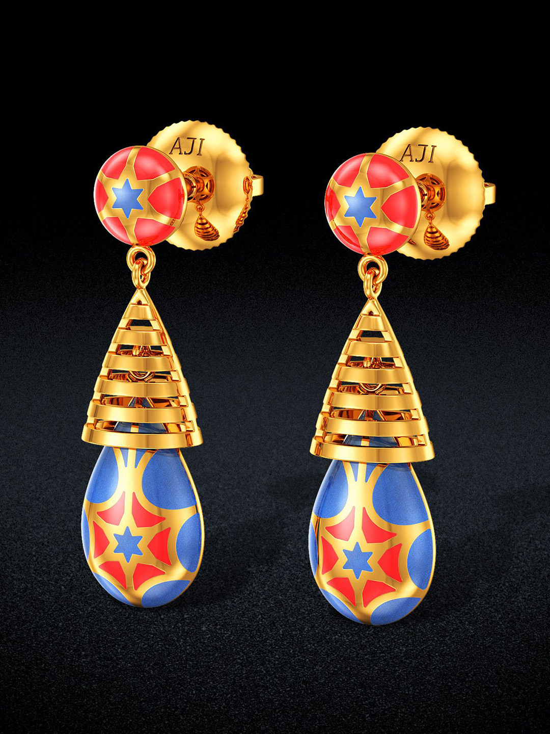 Joyalukkas 22KT Finger Earring Gold 3.44g