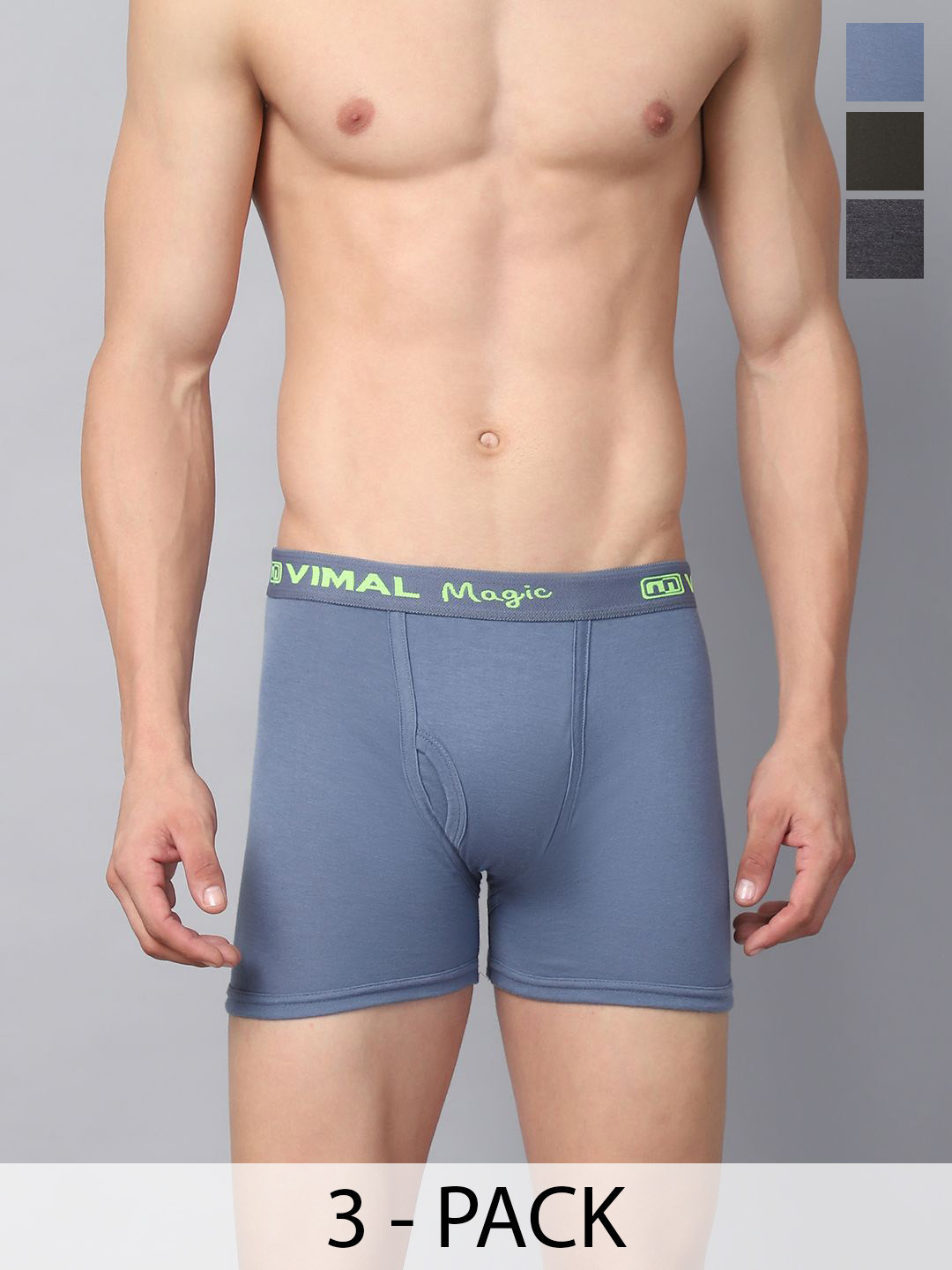 MACK JONNEY Pack Of 3 Assorted Trunk MAGIC__RED__F__03