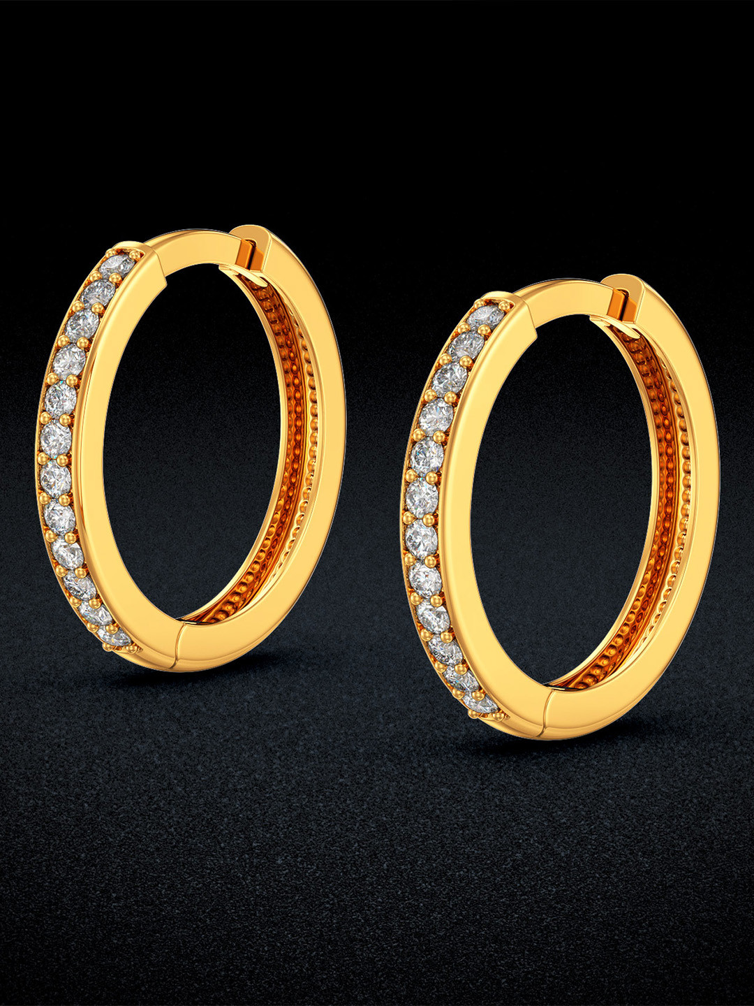 Joyalukkas 22KT Earrings Gold 2.24gm