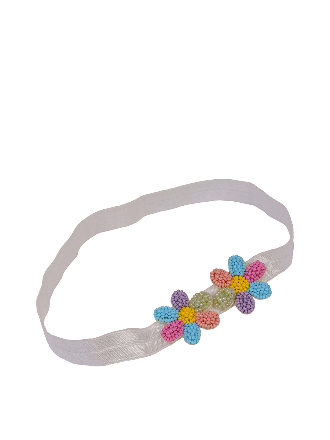 Aye Candy Girls Chill Wrap Flower Beaded Bejewelled Headband