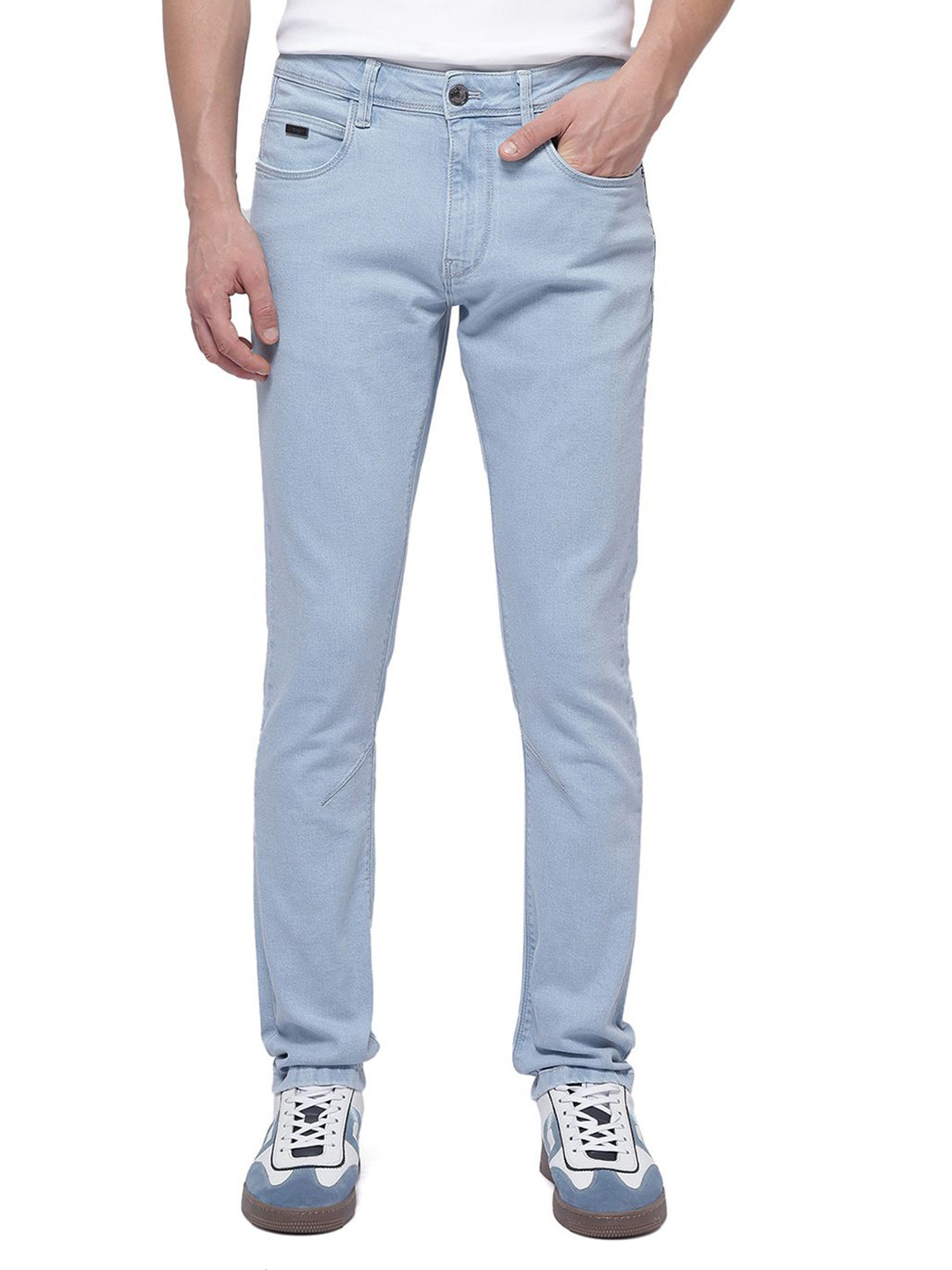RARE RABBIT Men Heavy Fade Comfort Stretchable Jeans