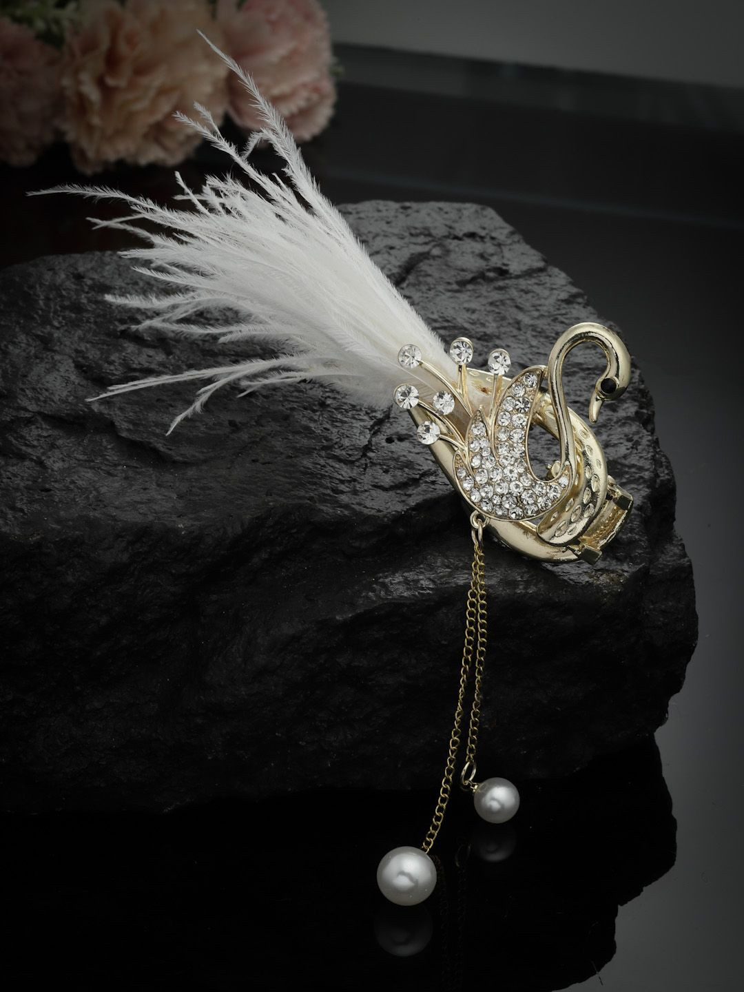 PANASH Women Embellished Banana Clip