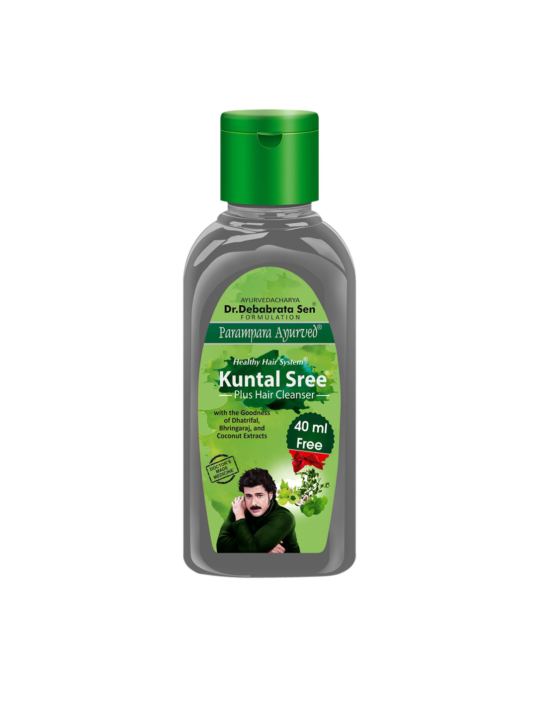 Parampara Ayurved Kuntal Sree Plus Shampoo With Bhringaraj & Coconut Extract - 200 ml