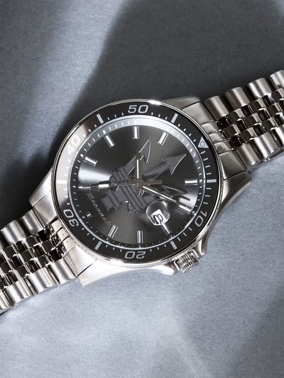Maserati Men Dial & Stainless Steel Straps Analogue Multi Function Watch R8853140010