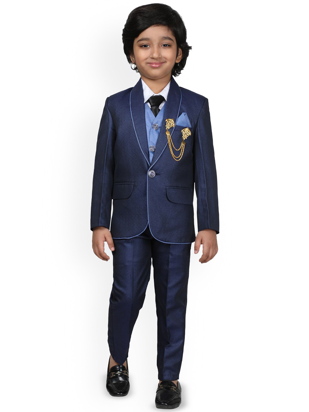 BAESD Boys Casual Sing-Breasted Formal Suits