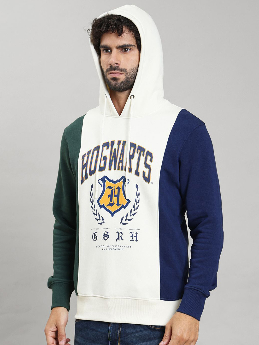 Free Authority Young Men Harry Potter Printed Regular Fit Hoodie